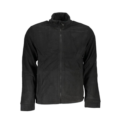 Sweatshirt by Gianmarco Venturi for men in polyester black features an exquisite silhouette, showcasing and details for a exquisite look.