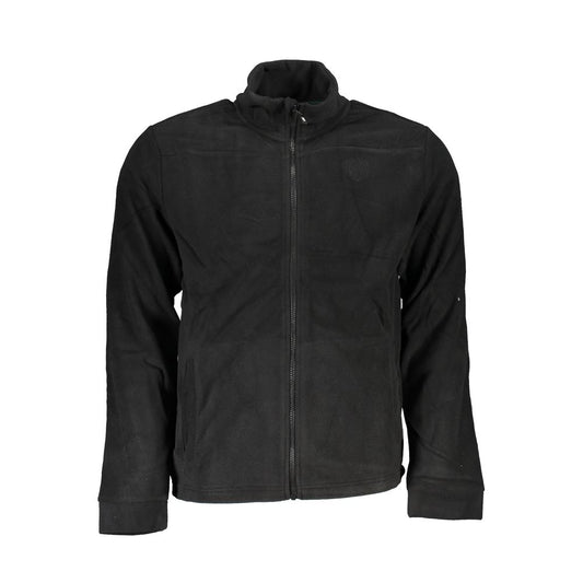Sweatshirt by Gianmarco Venturi for men in polyester black features an exquisite silhouette, showcasing and details for a exquisite look.
