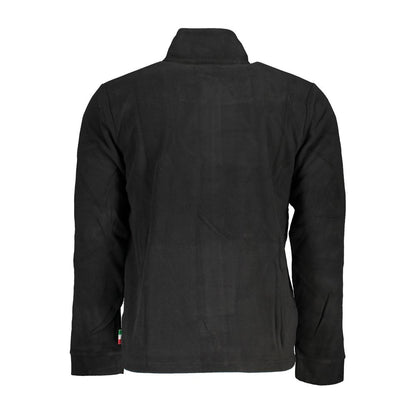 Sweatshirt by Gianmarco Venturi for men in polyester black features an enviable silhouette, showcasing a premium and refined for a truly enviable finish.