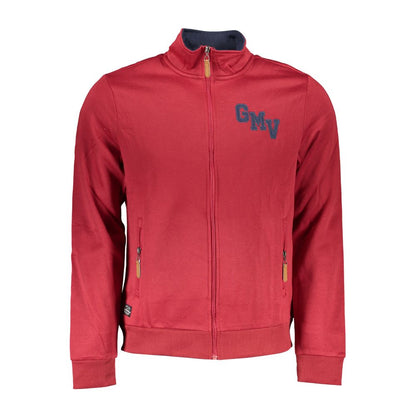 Sweatshirt by Gianmarco Venturi for men in cotton red features an magnificent silhouette, showcasing a sophisticated and long-sleeve detail for a truly magnificent finish.