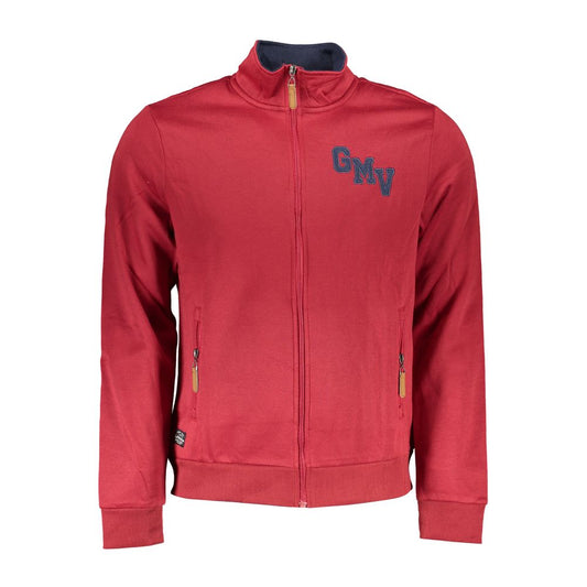 Sweatshirt by Gianmarco Venturi for men in cotton red features an magnificent silhouette, showcasing a sophisticated and long-sleeve detail for a truly magnificent finish.