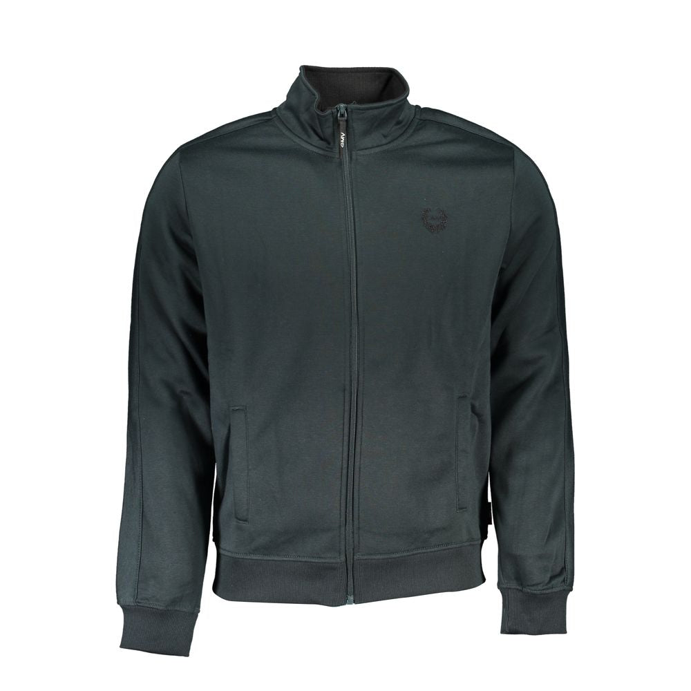 Sweatshirt by Gianmarco Venturi for men in cotton green showcases a slouchy chic silhouette, artfully detailed with a slouchy chic and long-sleeve for a slouchy chic finish.