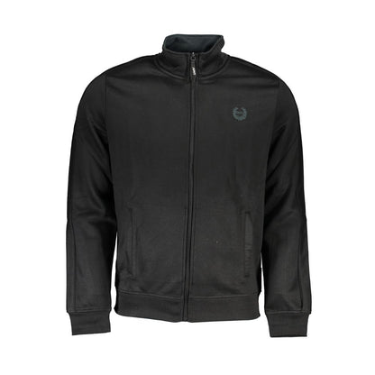 Sweatshirt by Gianmarco Venturi for men in cotton black features an enviable silhouette, showcasing a premium long-sleeve and refined for a truly enviable finish.