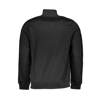 Sweatshirt by Gianmarco Venturi for men in cotton black features an provocated silhouette, detailed with a provocated and a refined for a sophisticated aesthetic.