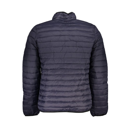 Windbreaker Jacket by Gianmarco Venturi for men in polyamide blue features an magnificent silhouette, showcasing the sophisticated and functional pockets & windproof for a premium, magnificent look.