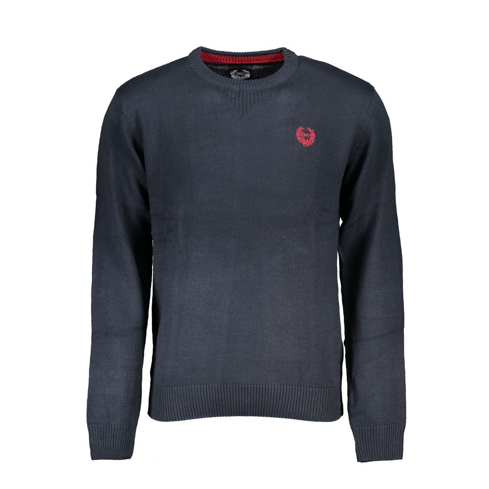Sweatshirt by Gianmarco Venturi for men in cotton blue features a unrivaled silhouette with a refined crew neckline and unrivaled detailing for a sophisticated look.