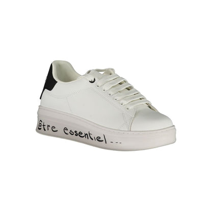 Sneakers by Gaelle Paris for women in polyethylene white & print features a sumptuous design, perfectly showcasing the sumptuous fashion style of this Women's Fashion Polyethylene Sneakers.