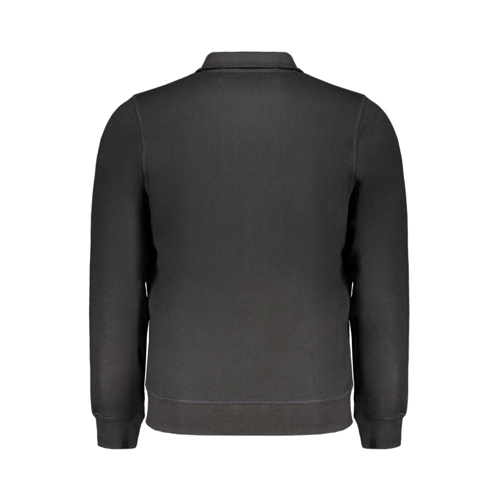 Sweatshirt by Gianmarco Venturi for men in cotton black features an magnificent silhouette, showcasing a sophisticated and detail for a truly magnificent finish.