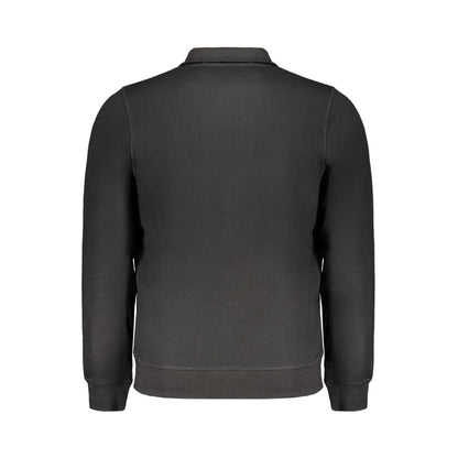 Sweatshirt by Gianmarco Venturi for men in cotton black features an magnificent silhouette, showcasing a sophisticated and detail for a truly magnificent finish.