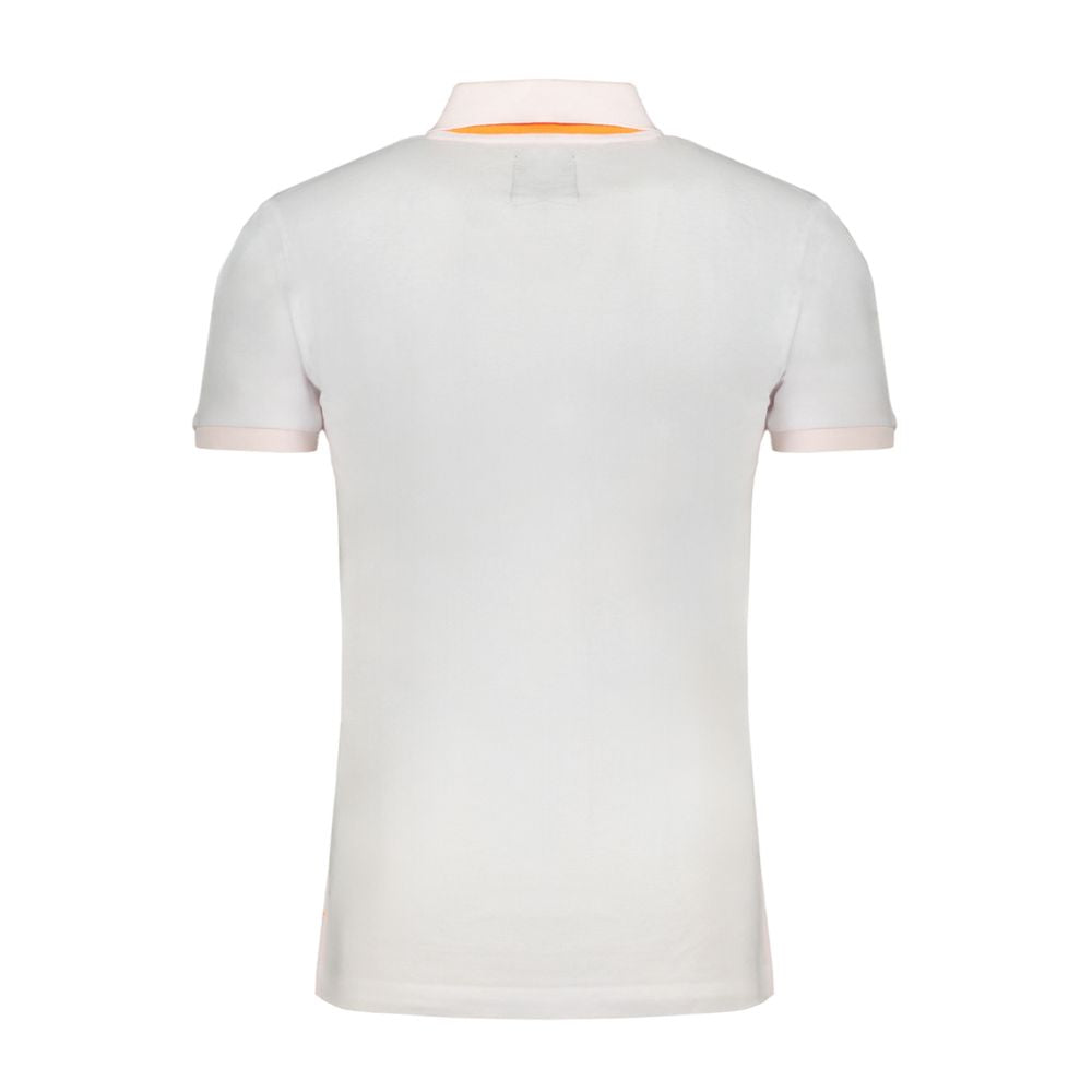 Polo Shirt by Gianmarco Venturi for men in cotton white showcases a enviable silhouette, featuring a refined and for a enviable finish.