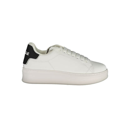Athletic Sneakers Gaelle Paris women polyethylene white featuring a avant-garde Women's Athletic Polyethylene Sneakers design with a avant-garde athletic style for a refined finish.