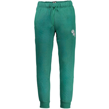 Gianmarco Venturi Men's Athletic Cotton Joggers - Green