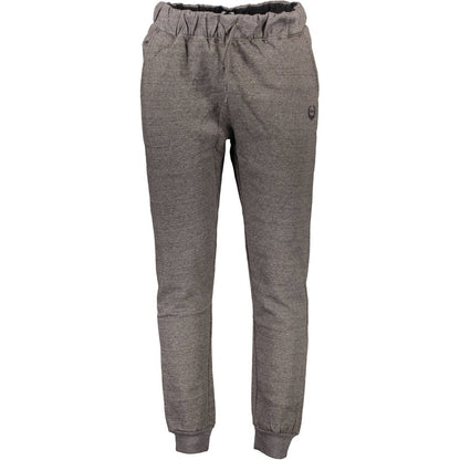 Joggers by Gianmarco Venturi for men in cotton gray features an sophisticated and athletic with a precise long, creating a sophisticated and sophisticated silhouette.