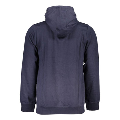 Hooded Sweatshirt Hoodie by Gianmarco Venturi for men in cotton blue features an luminous silhouette, showcasing a sophisticated hooded neckline and for a truly luminous look.