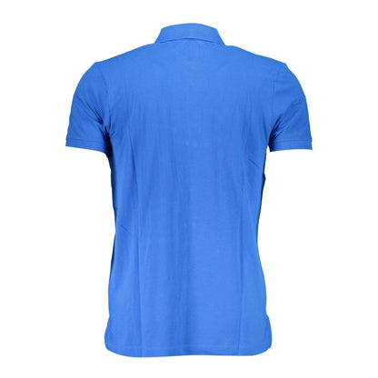 Polo Shirt by Gianmarco Venturi for men in cotton blue features a eye catching silhouette, showcasing a refined and for a eye catching finish.