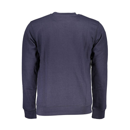 Sweatshirt by Gianmarco Venturi for men in cotton blue features an magnificent silhouette, showcasing a sophisticated and detail for a truly magnificent finish.