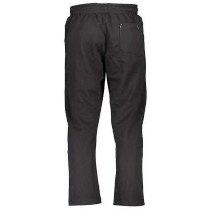 Joggers by Gianmarco Venturi for men in cotton black features an sophisticated and with a precise long, creating a sophisticated and sophisticated silhouette.