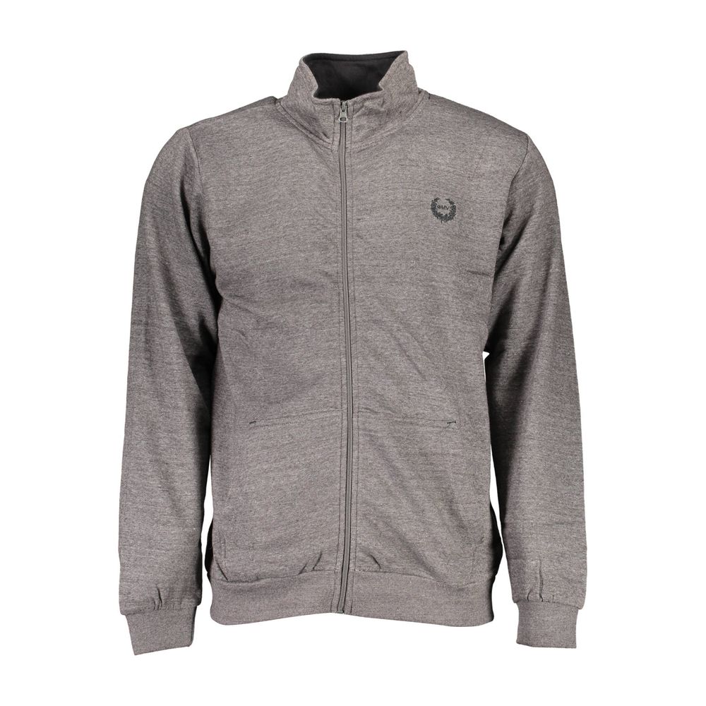 Sweatshirt by Gianmarco Venturi for men in cotton gray features an provocated silhouette, detailed with a provocated long-sleeve and a refined for a sophisticated aesthetic.
