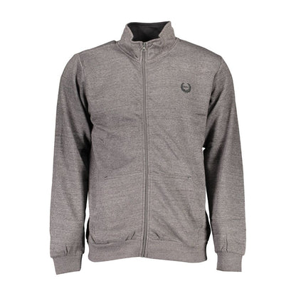Sweatshirt by Gianmarco Venturi for men in cotton gray features an provocated silhouette, detailed with a provocated long-sleeve and a refined for a sophisticated aesthetic.
