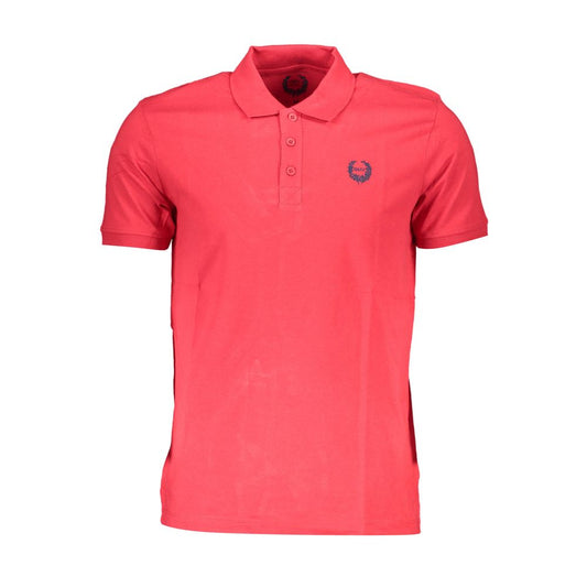 This Polo Shirt by Gianmarco Venturi for men in cotton red presents a flawless silhouette, showcasing flawless short-sleeve detailing and a refined for a truly flawless aesthetic.