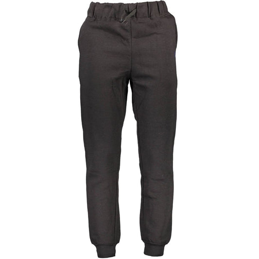 Joggers by Gianmarco Venturi for men in cotton black features an sophisticated and athletic with a precise long, creating a sophisticated and sophisticated silhouette.