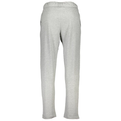 Joggers by Gianmarco Venturi for men in cotton gray features a polished silhouette with a polished , reaching a polished long and finished with a polished .
