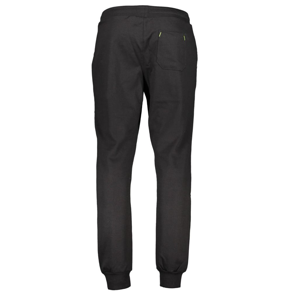 Joggers by Gianmarco Venturi for men in cotton black features a refined silhouette with a refined athletic, defined by a and a refined long for a refined finish.