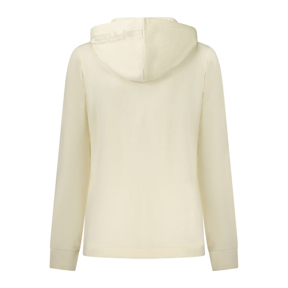 Sweatshirt by Freddy for women in stretch cotton white & print presents a smart casual silhouette, featuring a smart casual and for a sophisticated look.