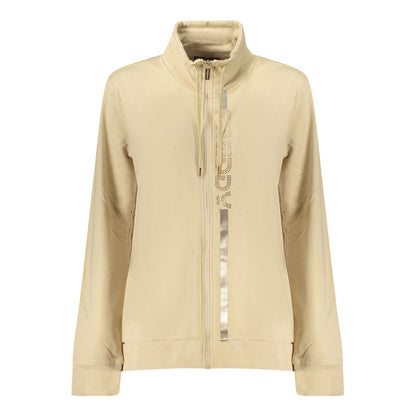 Sweatshirt by Freddy for women in stretch cotton & rhinestone beige features an magnificent silhouette, showcasing a sophisticated and detail for a truly magnificent finish.