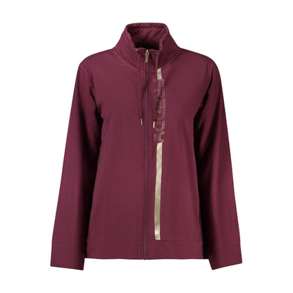 Sweatshirt by Freddy for women in stretch cotton plush & rhinestones purple & violet features an enviable silhouette, showcasing a premium and refined for a truly enviable finish.
