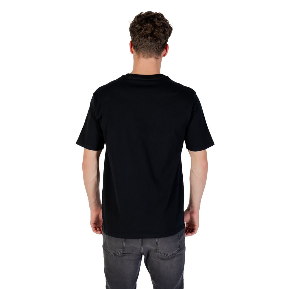 Gianni Lupo Men's Cotton T-Shirt - Black Natural