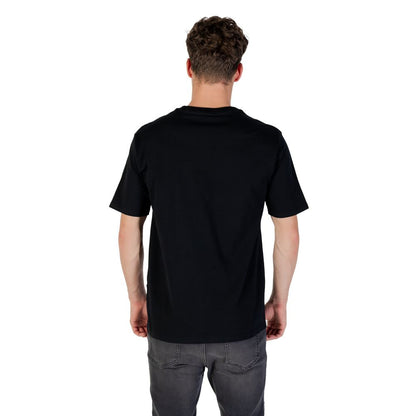 Gianni Lupo Men's Cotton T-Shirt - Black Natural