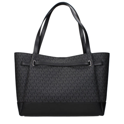 Shoulder Bag by Michael Kors for women in fabric black features a effortless chic silhouette with a secure , ample , and versatile for a effortless chic finish.