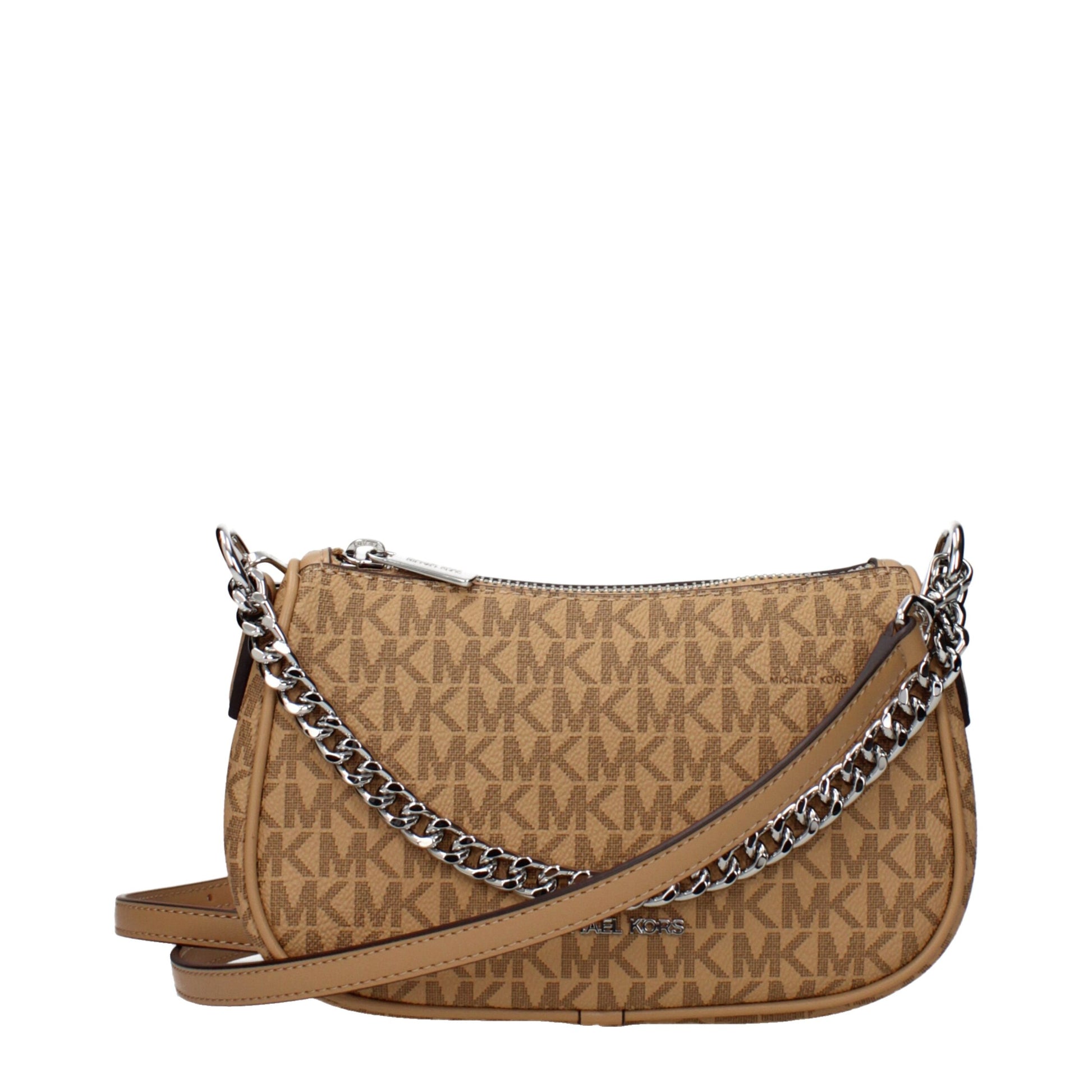 Handbag by Michael Kors for women in fabric brown presents a ornamental silhouette, showcasing a secure , ample , and versatile adjustable-strap for a ornamental finish.