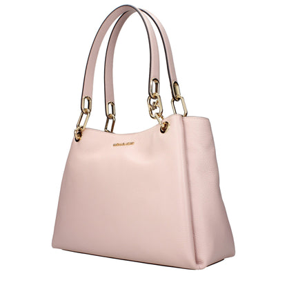 Michael Kors Leather Shoulder Bag - Pink