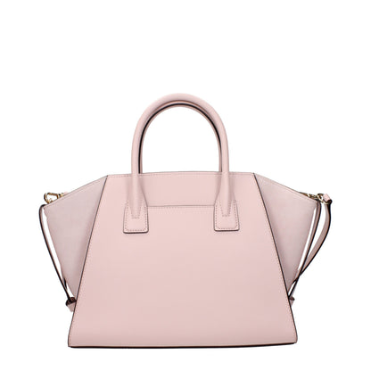 Handbag by Michael Kors for women in leather pink presents a ornamental silhouette, showcasing a secure , ample , and versatile adjustable-strap for a ornamental finish.