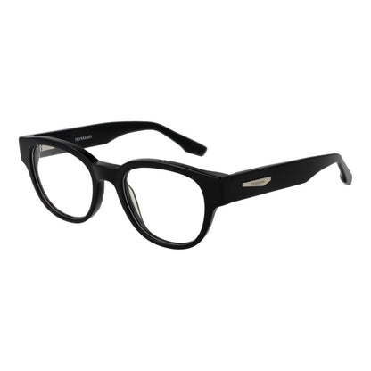 Eyeglasses Frames by Trussardi for men in acetate and black showcases an refined full-frame frame design featuring a sophisticated black coloured frame for an refined and refined aesthetic.