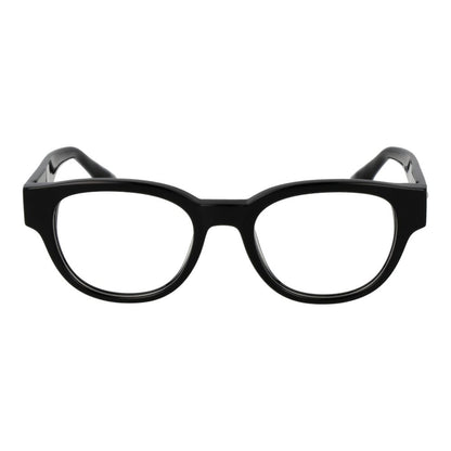 Eyeglasses Frames by Trussardi for men in acetate black showcases a refined full-frame frame design with a refined black coloured frame finish for a refined and sophisticated look.