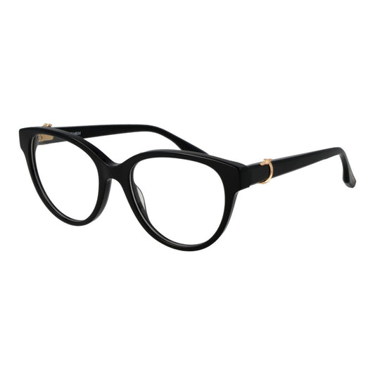 Trussardi Women's Butterfly Full-Rim Acetate Eyeglasses Frames - Black
