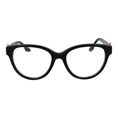 Trussardi Women's Butterfly Full-Rim Acetate Eyeglasses Frames - Black