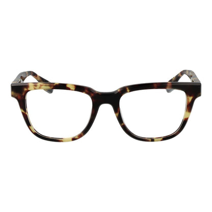 Eyeglasses Frames by Trussardi for men in acetate brown features an refined silhouette, showcasing a sophisticated brown coloured frame and refined full-frame frame design for a refined look.