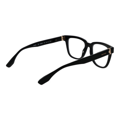 Eyeglasses Frames by Trussardi for men in acetate and black showcases a refined silhouette, detailed with a black coloured frame finish and a sophisticated full-frame frame design.