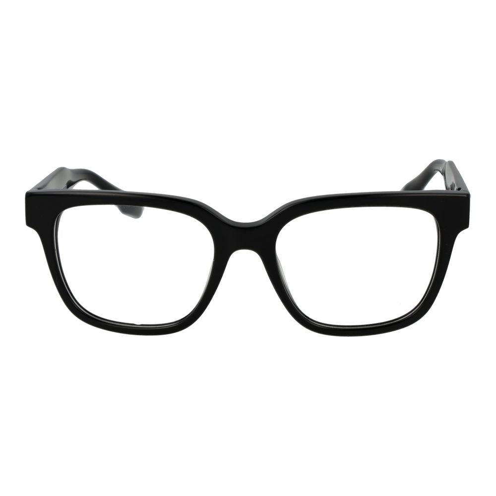 Eyeglasses Frames by Trussardi for men in acetate black showcases a refined full-frame frame design with a refined black coloured frame finish for a refined and sophisticated look.