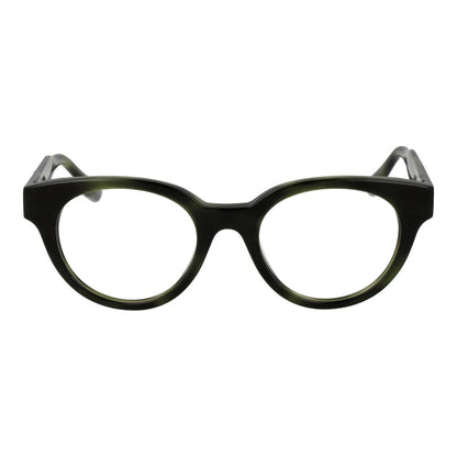 Eyeglasses Frames by Trussardi for unisex in acetate green showcases a refined full-frame frame design with a refined green coloured frame finish for a refined and sophisticated look.