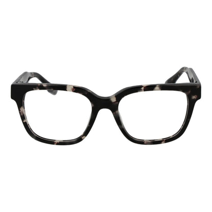 Eyeglasses Frames by Trussardi for men in acetate and black showcases a refined silhouette, detailed with a black coloured frame finish and a sophisticated full-frame frame design.