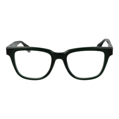 Eyeglasses Frames by Trussardi for men in acetate and green showcases a refined silhouette, detailed with a green coloured frame finish and a sophisticated full-frame frame design.