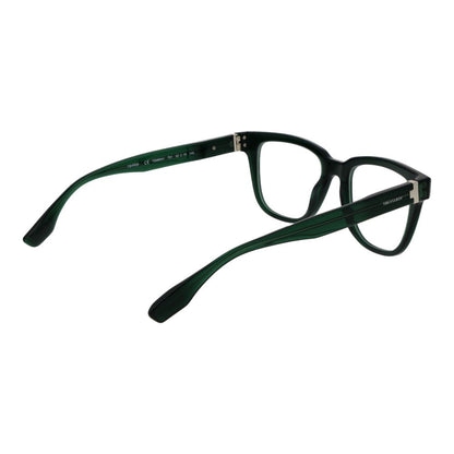 Eyeglasses Frames by Trussardi for men in acetate green features an refined silhouette, showcasing the refined green coloured frame and sophisticated full-frame frame design.