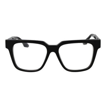 Eyeglasses Frames by Trussardi for women in acetate and black showcases an refined full-frame frame design featuring a sophisticated black coloured frame for an refined and refined aesthetic.