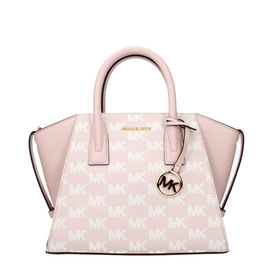 Handbag by Michael Kors for women in fabric pink features a refined silhouette, showcasing a secure , organized , and versatile adjustable-strap for a refined finish.