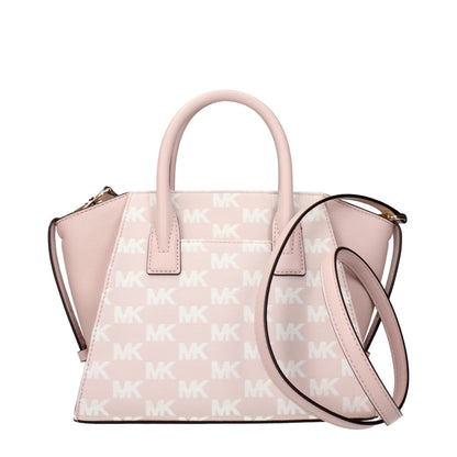 Handbag by Michael Kors for women in fabric pink presents a ornamental silhouette, showcasing a secure , ample , and versatile adjustable-strap for a ornamental finish.